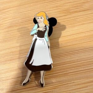 Disney Princess Poses series open edition pin featuring Cinderella